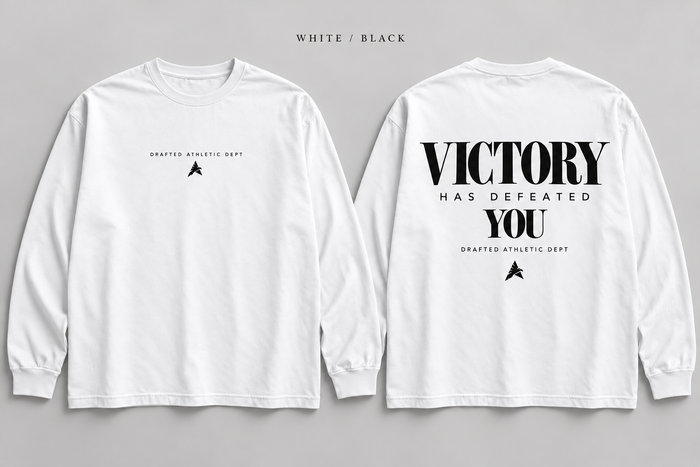 White shirt front and back studio