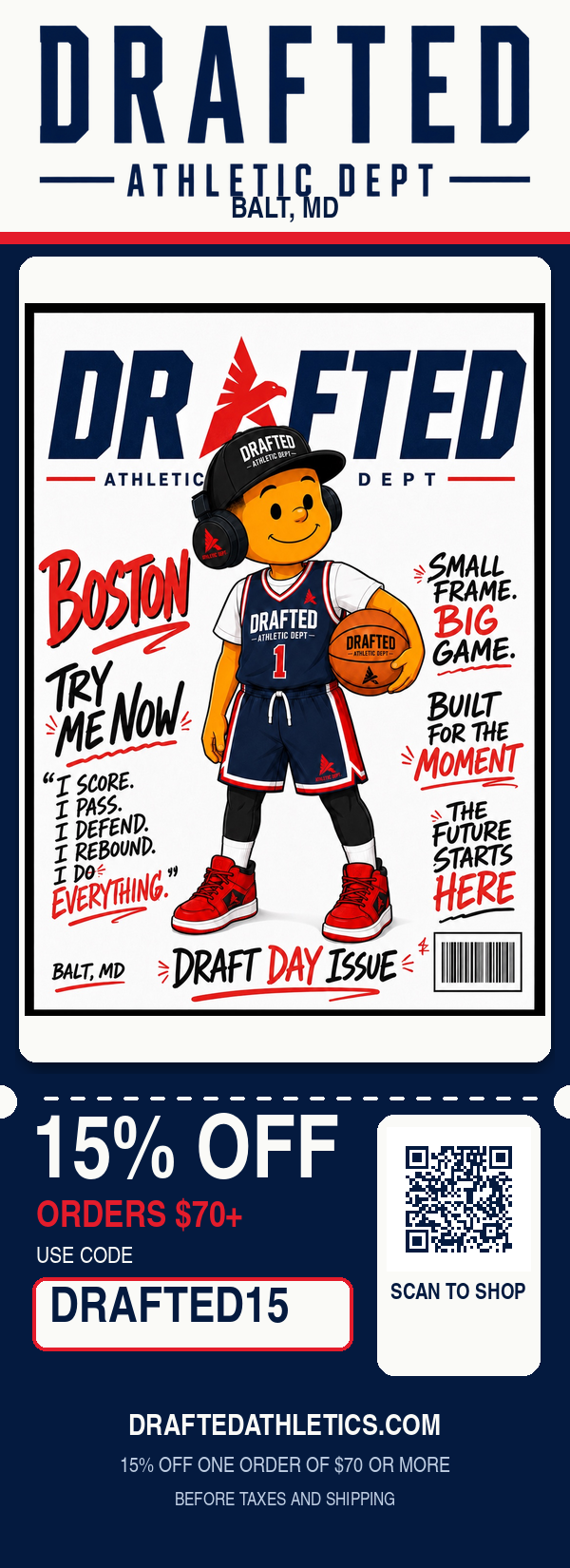 Drafted Promotional Item