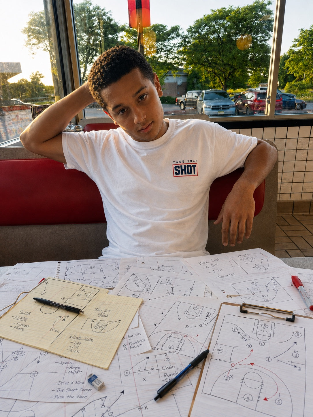 The Shot Tee White — additional original product photo