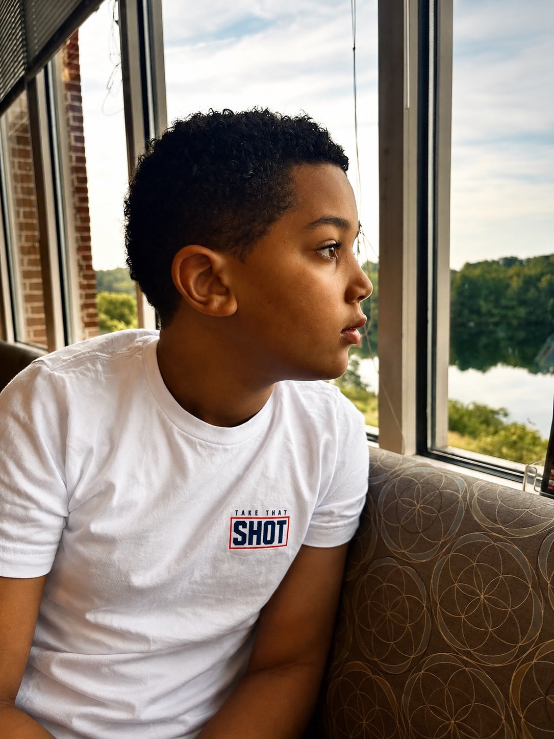 The Shot Tee White — additional original product photo