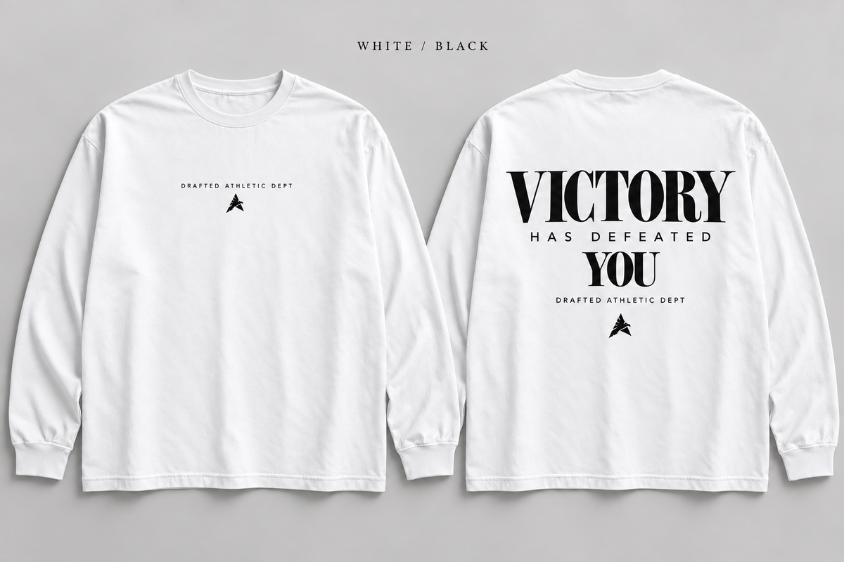 White shirt front and back studio